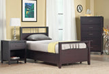 Nevis California King Platform Storage Bed in Espresso - Ornate Home