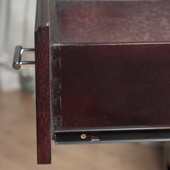Nevis Charging Station Nightstand in Espresso - Ornate Home