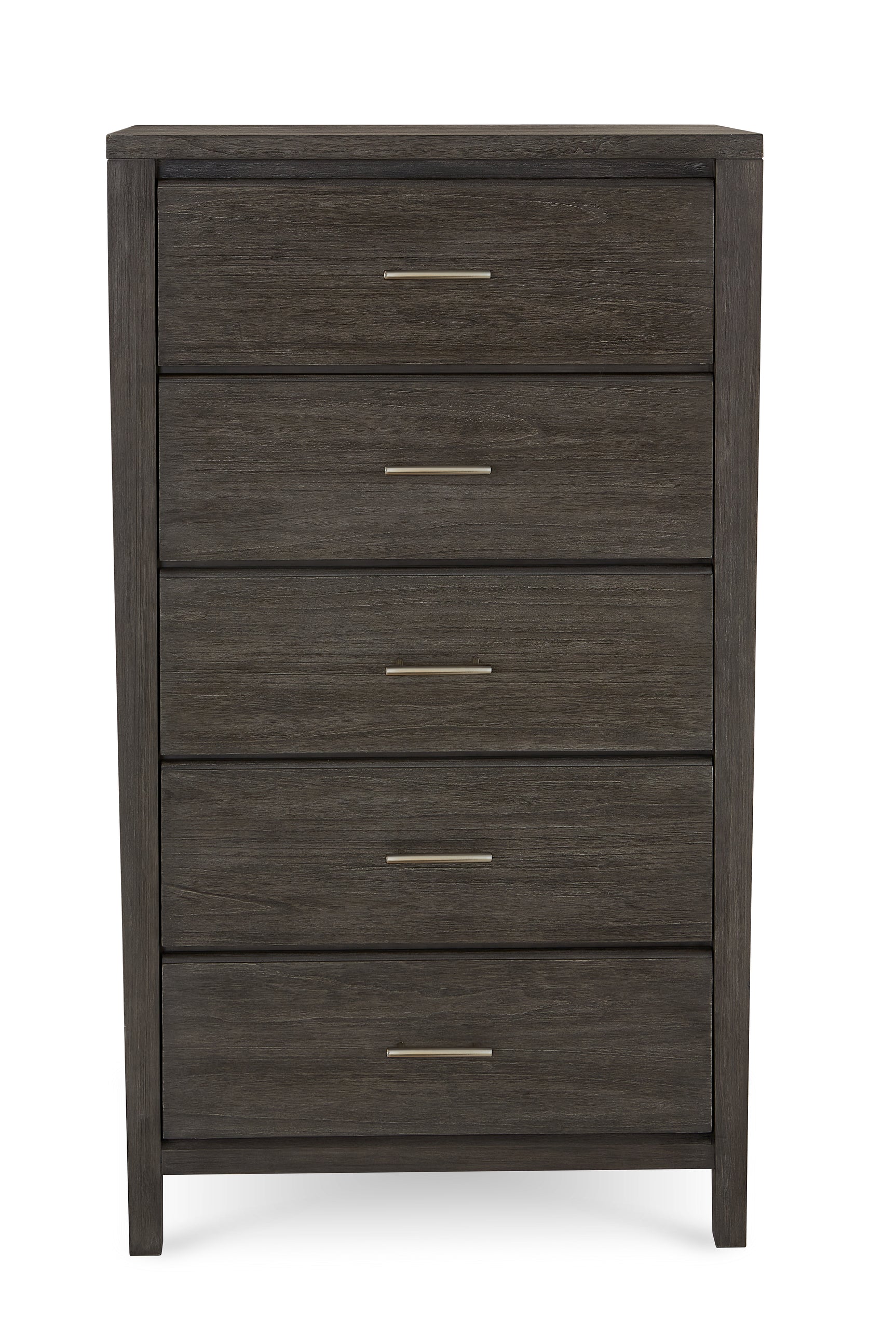 Nevis Five Drawer Chest in Sharkskin - Ornate Home