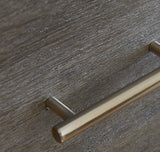 Nevis One Drawer Nightstand in Sharkskin - Ornate Home