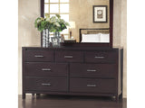 Nevis Seven Drawer Dresser in Espresso - Ornate Home