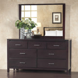 Nevis Seven Drawer Dresser in Espresso - Ornate Home