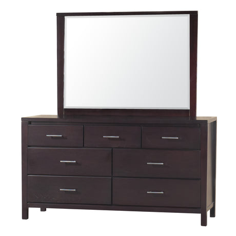 Nevis Seven Drawer Dresser in Espresso - Ornate Home