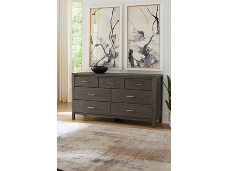 Nevis Seven Drawer Dresser in Sharkskin - Ornate Home