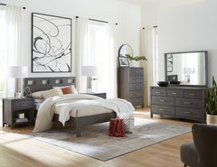 Nevis Seven Drawer Dresser in Sharkskin - Ornate Home