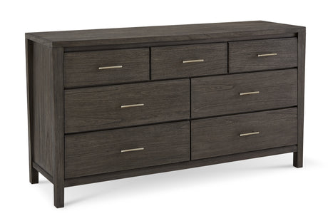 Nevis Seven Drawer Dresser in Sharkskin - Ornate Home