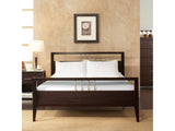 Nevis Wood Full Platform Bed in Espresso - Ornate Home