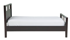 Nevis Wood Twin Platform Bed in Espresso - Ornate Home