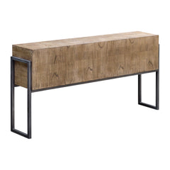 Nevis Woodtone Contemporary Console Table - Ornate Home