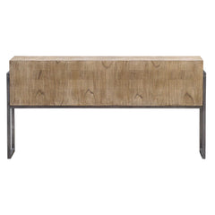 Nevis Woodtone Contemporary Console Table - Ornate Home