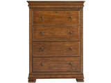 New Lou Cognac Drawer Chest - Ornate Home