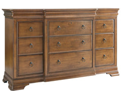 New Lou Cognac Drawer Dresser - Ornate Home