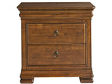 New Lou Cognac Nightstand - Ornate Home