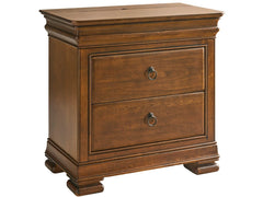 New Lou Cognac Nightstand - Ornate Home