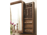 New Lou Cognac Vertical Storage Mirror - Ornate Home