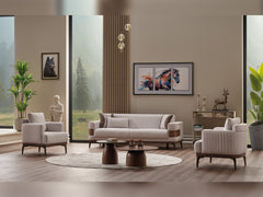 New Mood Cream Chair - Ornate Home
