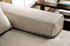 New meadows Sand/Caramel Loveseat - Ornate Home