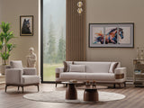 New Mood Cream 3-pieces (Sofa & Loveseat & Chair) Living Room Set