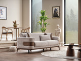New Mood Cream 3-pieces (Sofa & Loveseat & Chair) Living Room Set