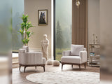 New Mood Cream 3-pieces (Sofa & Loveseat & Chair) Living Room Set