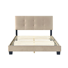Newberry Brown Full Platform Bed - Ornate Home