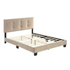Newberry Brown Full Platform Bed - Ornate Home