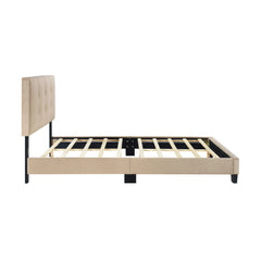 Newberry Brown Full Platform Bed - Ornate Home