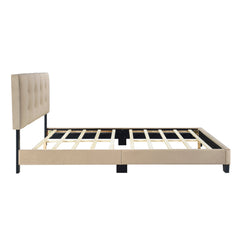 Newberry Brown Queen Platform Bed - Ornate Home
