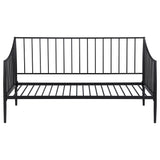 Newbury Matte Black Metal Twin Daybed Bed Frame - Ornate Home