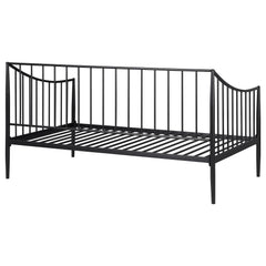 Newbury Matte Black Metal Twin Daybed Bed Frame - Ornate Home