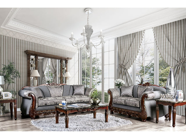 Newdale Gray Sofa & Loveseat - Ornate Home
