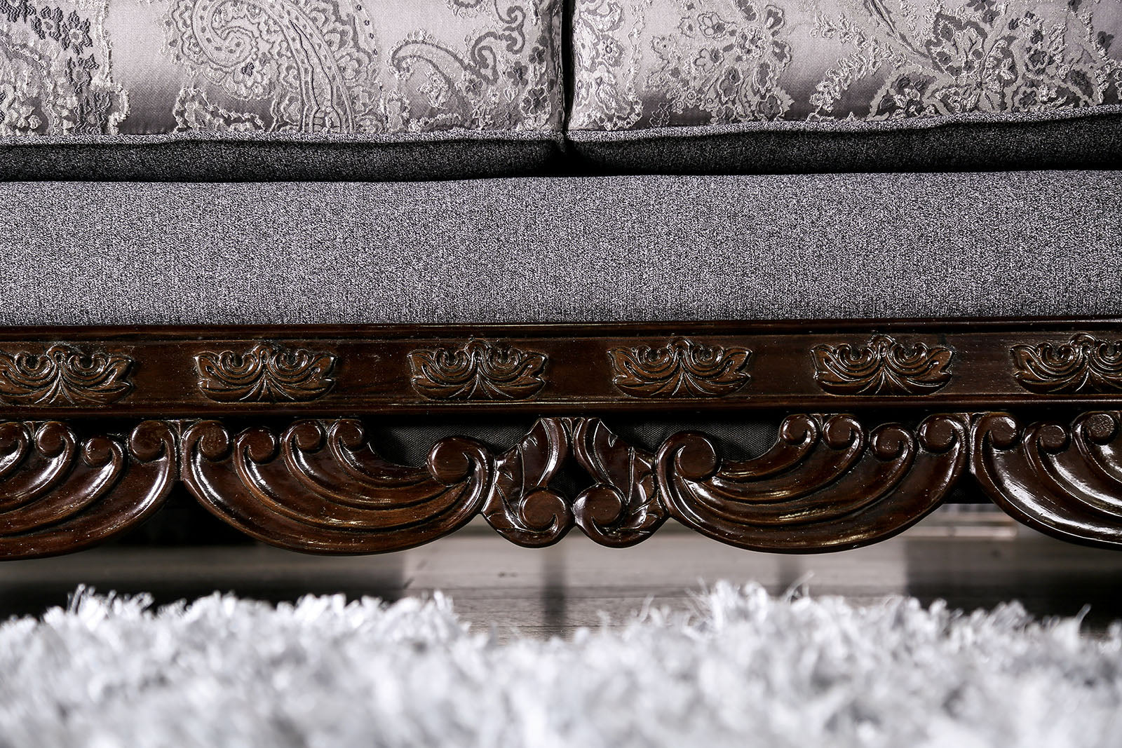 Newdale Gray Sofa & Loveseat - Ornate Home