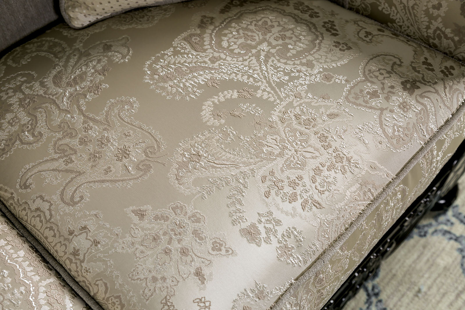 Newdale Ivory Loveseat - Ornate Home