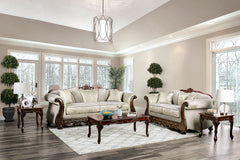 Newdale Ivory Sofa - Ornate Home