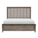 Newell Gray/Oak California King Bed - Ornate Home