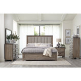 Newell Gray/Oak California King Bed - Ornate Home