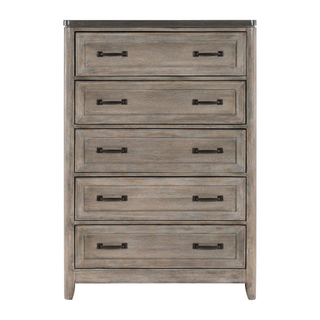 Newell Light Brown Chest - Ornate Home