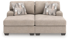 Newellen Hemp 2-Piece Super Chaise - Ornate Home