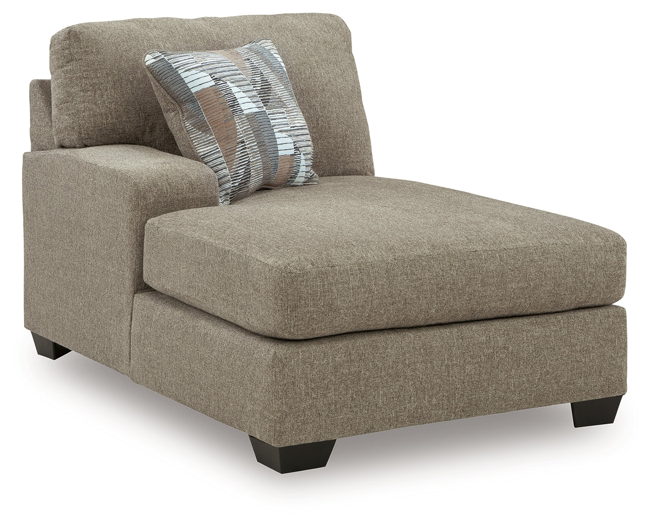 Newellen Hemp 3-Piece Sectional and Oversized Ottoman (Online Special Price) - Ornate Home