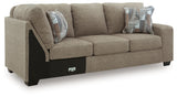 Newellen Hemp 3-Piece Sectional and Oversized Ottoman (Online Special Price) - Ornate Home