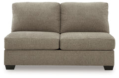 Newellen Hemp 3-Piece Sectional and Oversized Ottoman - Ornate Home