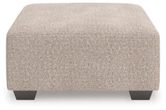 Newellen Hemp Oversized Accent Ottoman - Ornate Home