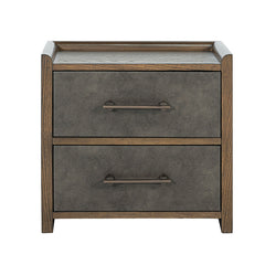 Newent Dark Walnut Nightstand - Ornate Home