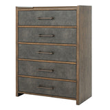 Newent Dark Walnut Chest w/ ASTM - Ornate Home