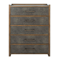 Newent Dark Walnut Chest w/ ASTM - Ornate Home