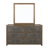 Newent Dark Walnut Dresser w/ ASTM - Ornate Home