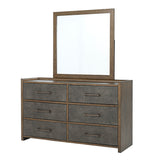 Newent Dark Walnut Dresser w/ ASTM - Ornate Home