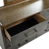 Newent Dark Walnut Dresser w/ ASTM - Ornate Home
