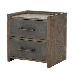 Newent Dark Walnut Nightstand - Ornate Home