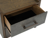 Newent Dark Walnut Nightstand - Ornate Home